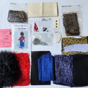 Vintage Collectable Craft Kit Doll The Fuzzy Bear Co. 18" Dolly Complete